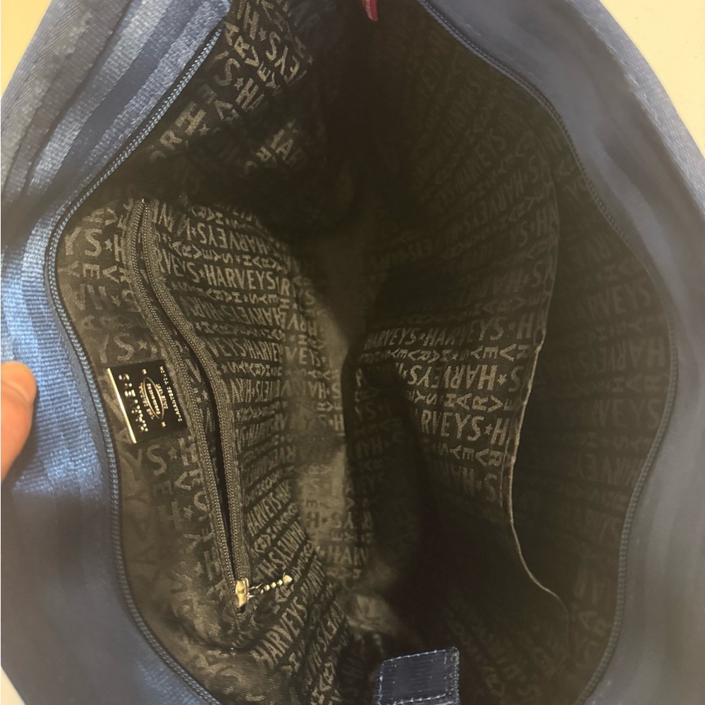 Harveys Lola Ruffle Seatbelt Hobo in indigo - Picture 7 of 7